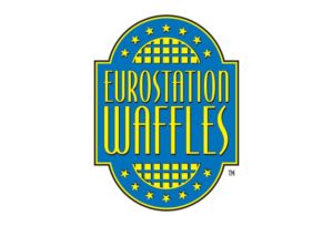 Impactful graphic design: Branding and logo design for Eurostation Waffles