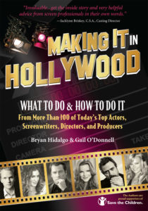 Making it in Hollywood book cover design