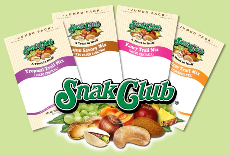 Snak Club packaging