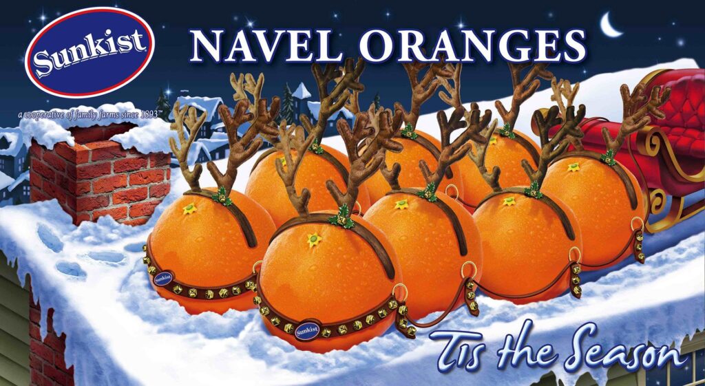 Sunkist Holiday Campaign